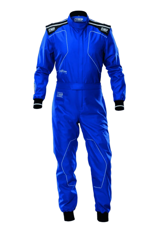 OMP KS 4 Kart Suit KA0 1735 AK1 041 Royal Blue Front scaled 1