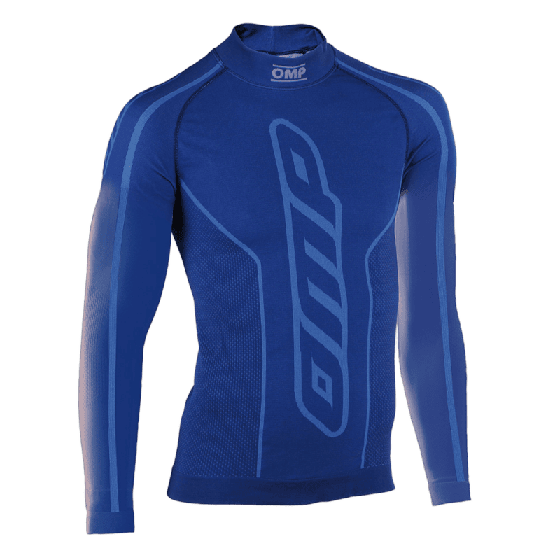 OMP KS Karting Long Sleeved Top KE0 3029 A01 041 Blue