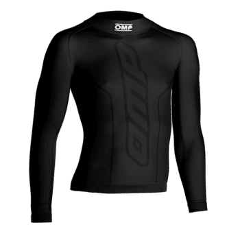 OMP KS Karting Long Sleeved Top KE0 3029 A01 071 Black
