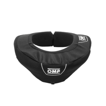 OMP Kart Neck Protector-KK0-4014-071-Black-rear