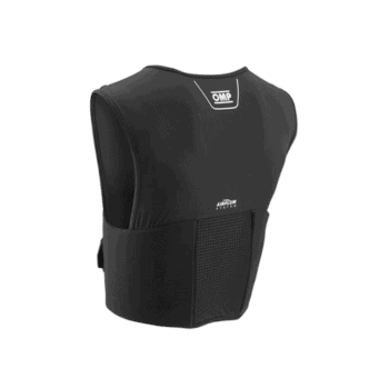 OMP Karting Rib Protection Vest-KK0-4012-071-Black-rear