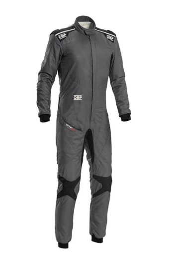 OMP One Evo Air Race Suit - Grey Black IA0-1879-A01-282