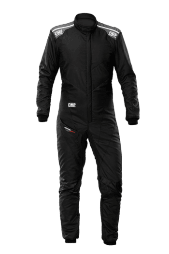 OMP One Evo Air Race Suit - Black / Grey