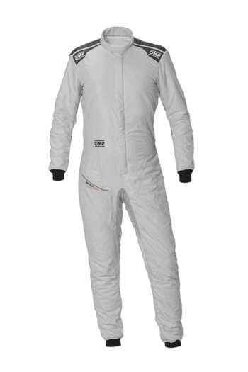 OMP One Evo Air Race Suit - Silver / Grey