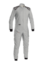OMP One Evo Air Race Suit-IA0-1879-A01-283-Silver Grey-Side