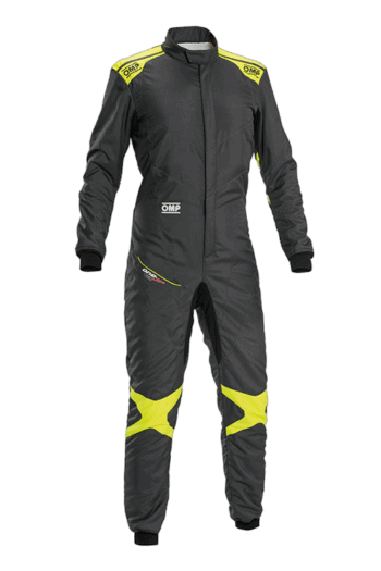 OMP One Evo Air Suit IA0-1879-A01-184 - Grey Fluro Yellow