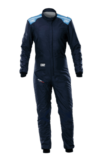 OMP One Evo Air Suit IA0-1879-A01-244-IA0-1879-A01-244 Navy Blue-Blue
