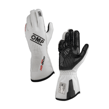OMP One Evo FX Race Gloves IB0 0773 C01 020 White
