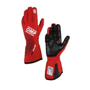 OMP One Evo FX Race Gloves IB0 0773 C01 061 Red