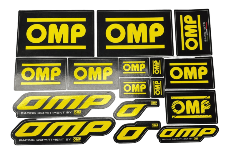 OMP Set Stickers (331x220 mm)