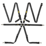 OMPDA0-0202-A05 OMP Safety Harness One 2 Pull Down Versa Endurance - Black