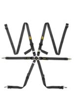 OMPDA0-0202-A05 OMP Safety Harness One 2 Pull Down Versa Endurance - Black