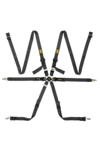 OMPDA0-0202-A05 OMP Safety Harness One 2 Pull Down Versa Endurance - Black