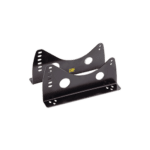 OMP Pair Of Seat Brackets With Lateral Attachments Steel Thick 3mm
