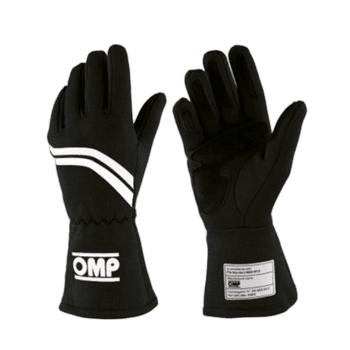 OMP Dijon Race Gloves - Black