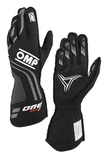 OMP One Evo-X Race Gloves - Black