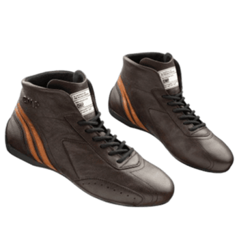 OMP Carrera Low Race Boots - Dark Brown
