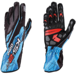 OMPKB0-2748-A01 Black/Cyan OMP KS-2 Art Kart Gloves