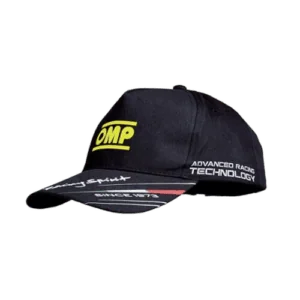 OMP Racing Spirit Baseball Cap Child Size - Black