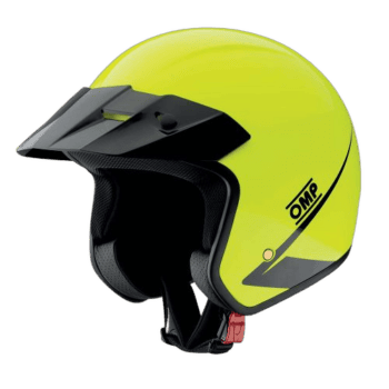OMP Star Helmet - Fluro Yellow