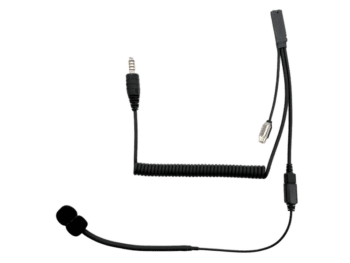 Grand Prix Racewear Autotel 5 way helmet kit with Standard Dynamic Microphone for racing communication.