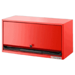 Facom Rws Wall Single Closed Chest in red with black handle and lock, ideal for tool storage and organisation.