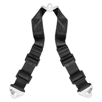 SCH49014 Schroth Twin T Type Crutch Strap - Black