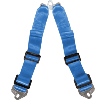 SCH49114 Schroth Twin T Type Crutch Strap - Blue
