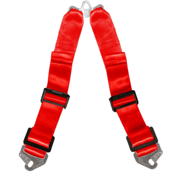 SCH49214 Schroth Twin T Type Crutch Strap - Red