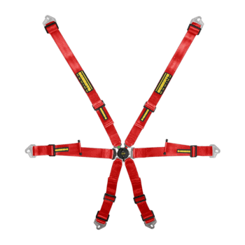 SCH94550A-2 Schroth Profi 2x2 Harness - Red