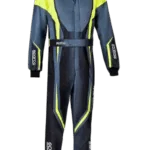 Sparco Prime-K Advanced Kart Suit - -BLACK-FLURO-YELLOW-