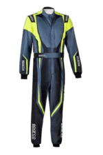 Sparco Prime-K Advanced Kart Suit - -BLACK-FLURO-YELLOW-