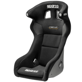 SPA008010GNR Sparco Circuit I QRT Fibreglass Sim Racing Seat - Black