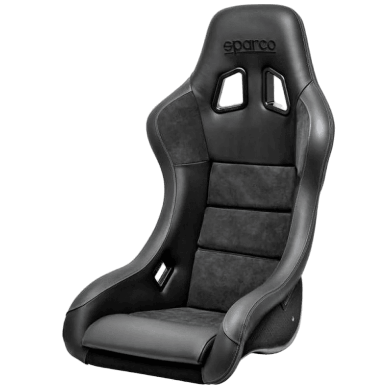 SPA008025ZNRGR Sparco QRT-C Ultra-light Carbon Seat - Black Grey