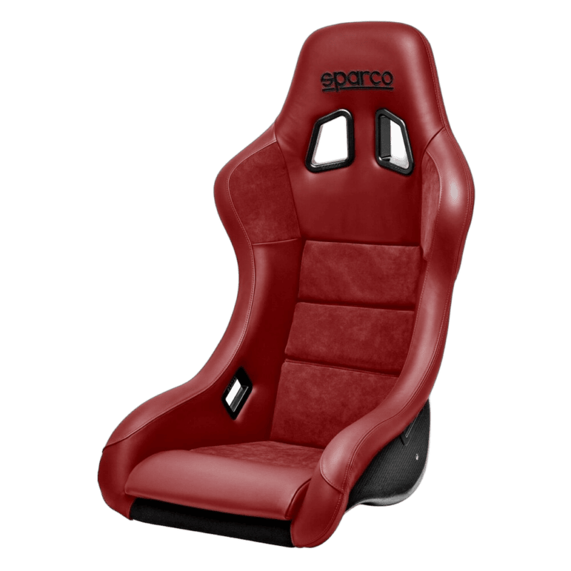 SPA008025ZRSRS Sparco QRT-C Ultra-light Carbon Seat - Red