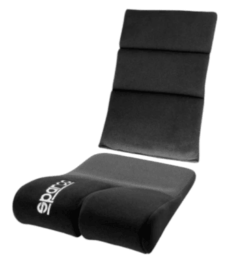 SPA01048KIT8013NR Sparco Full Cushion Kit For EVO L QRT Racing Seat - Black