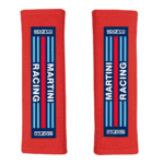SPA01098S3MRR Sparco Martini Racing 3” Harness Pads - Red