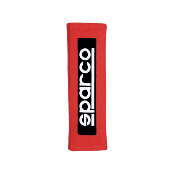 SPA01098S3R Sparco Racing Seat Belt Harness Pad - Red