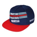 SPA01283BM Sparco Cap Flat Visor Martini Racing