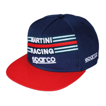 SPA01283BM Sparco Cap Flat Visor Martini Racing