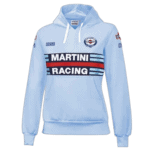 Sparco Martini Womens Hoodie - Light Blue