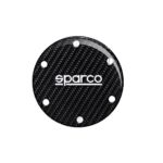 SPA0159ZNR Sparco Steering Wheel Horn Delete Kit - Gloss Carbon