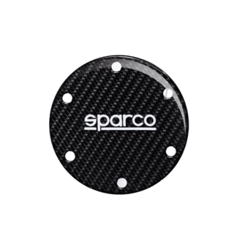 SPA0159ZNR Sparco Steering Wheel Horn Delete Kit - Gloss Carbon