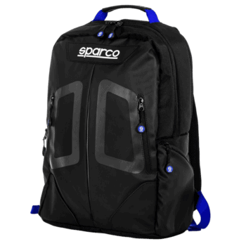 SPA016440NRAZ Sparco Stage Rucksack - Black Blue