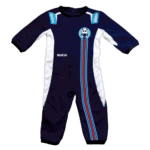 SPA017023BM Sparco Baby Sleepsuit Stripe Design
