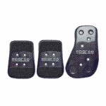 SPA03783L Sparco Carbon Fibre Pedal Set