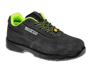 SPA07546GSVF Sparco Horizon Ontario S1PS Safety Shoes - Grey Green