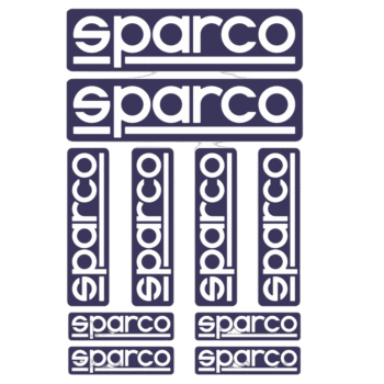SPA09003 Sparco Sticker Pack