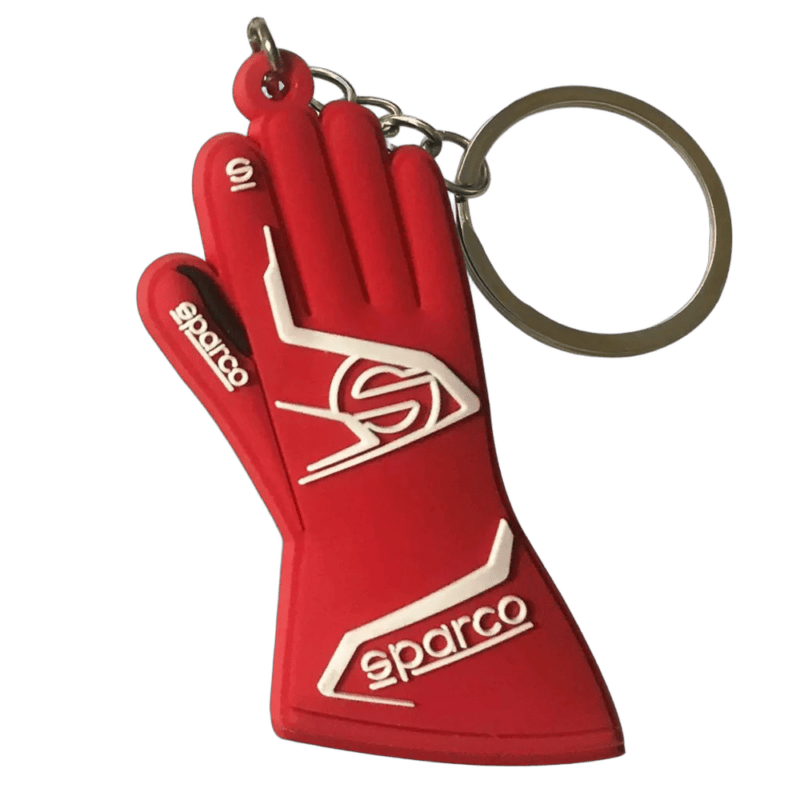 SPA099071GLOVE Sparco Keyring Glove - Red