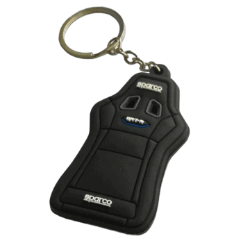 SPA099071SEAT Sparco Keyring Seat - Black